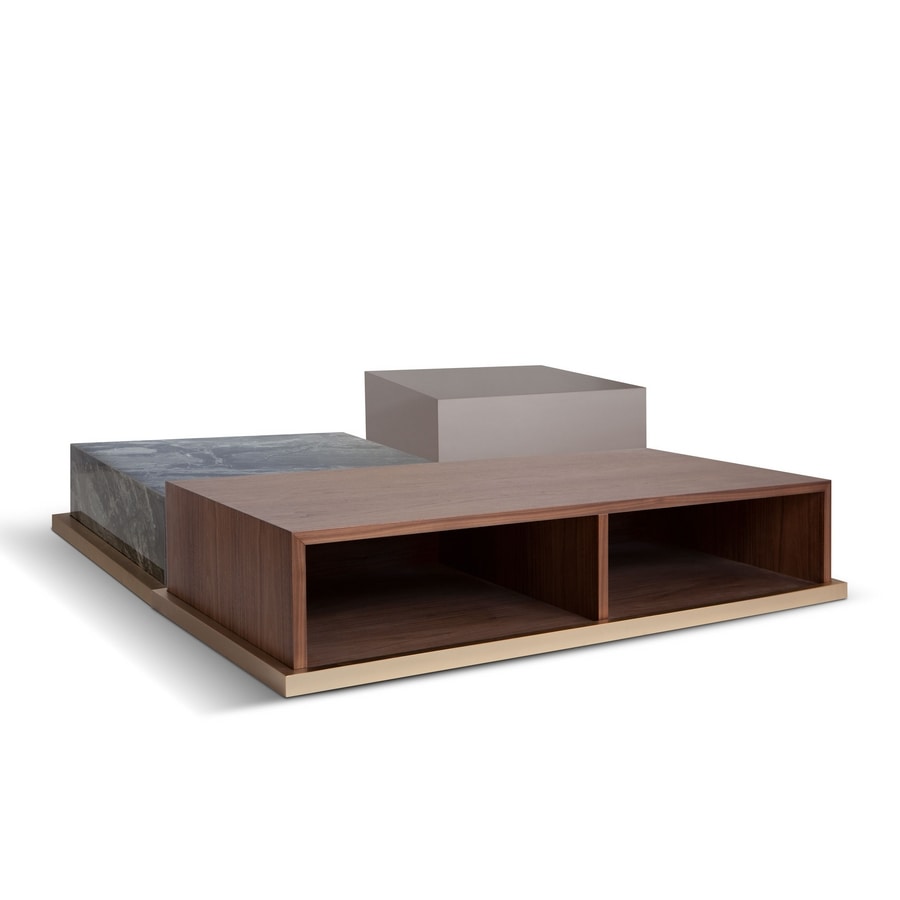 Brick, Coffee tables with a linear design