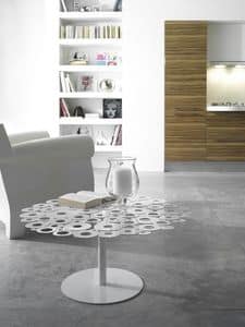 Centrino, Steel coffee table for living rooms, modern coffee table for home
