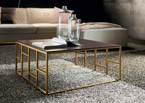 Kvadro, Coffee tables with geometric base