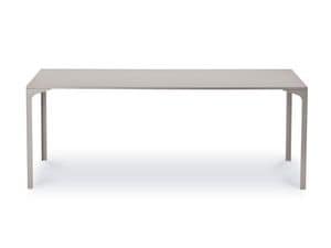 Armando, Metal table with clean design for Dining Room