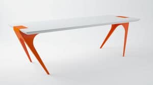 EREISMA - VAR. 4, Table with top made of corian