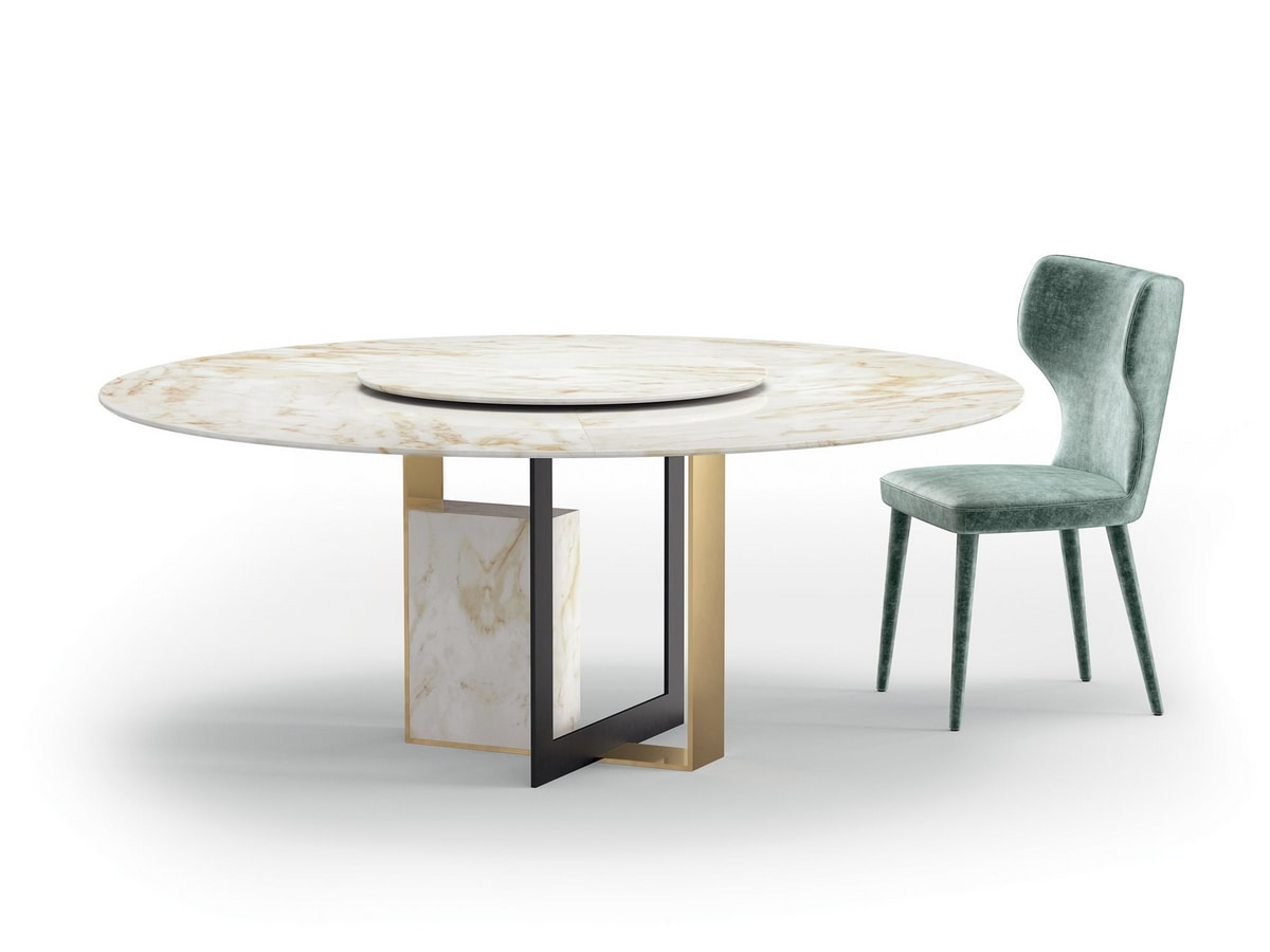 Moore, Table with marble top