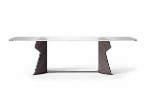 TA70K TA71K TA72K Shape table, Table with rectangular top, with a contemporary design