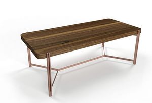 Optic table, Dining table with rounded edges
