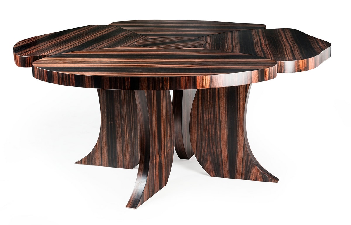 Ebony wood table IDFdesign
