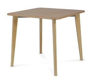 HIRO 1460, Solid beech wood table