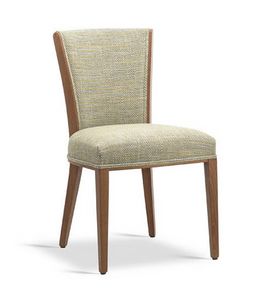 Ambra S, Upholstered wooden chair