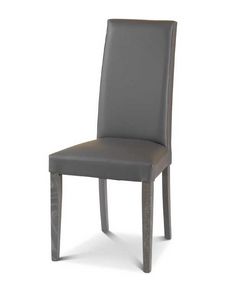 Art. 174/VC, Padded dining chair with high backrest
