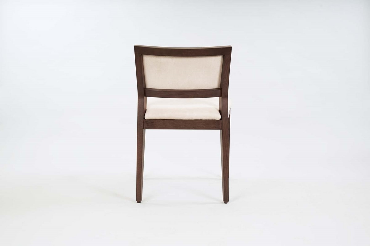 BS513S – Chair, Padded wooden chair