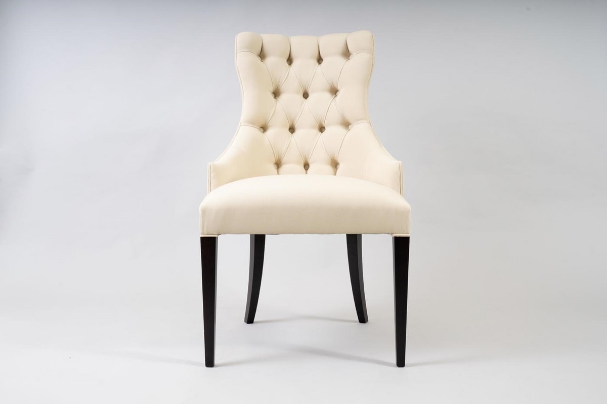 BS530A - Chair, Chair with capitonné backrest