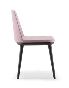 CLOÈ CHAIR 025 S, Padded wooden chair