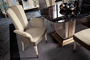 Diamond chair, Upholstered dining chair