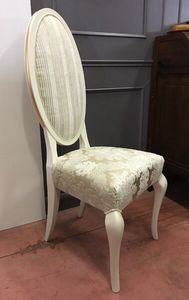 Elena 174, Classic lacquered chair, with oval back