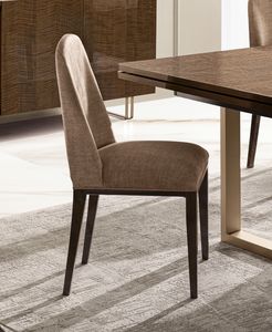 FIAMMA chair, Comfortable padded chair for dining room
