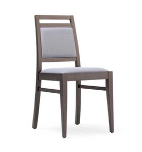 Gaia 1, Wooden chair with padding