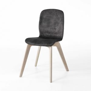 Glamour Wood Up, High comfort and elegance chair