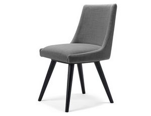 Kara-S, Elegant upholstered chair for hotel rooms and dining room