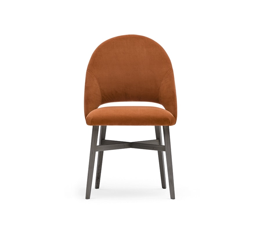 Niky 04711, Chair characterized by an enveloping backrest