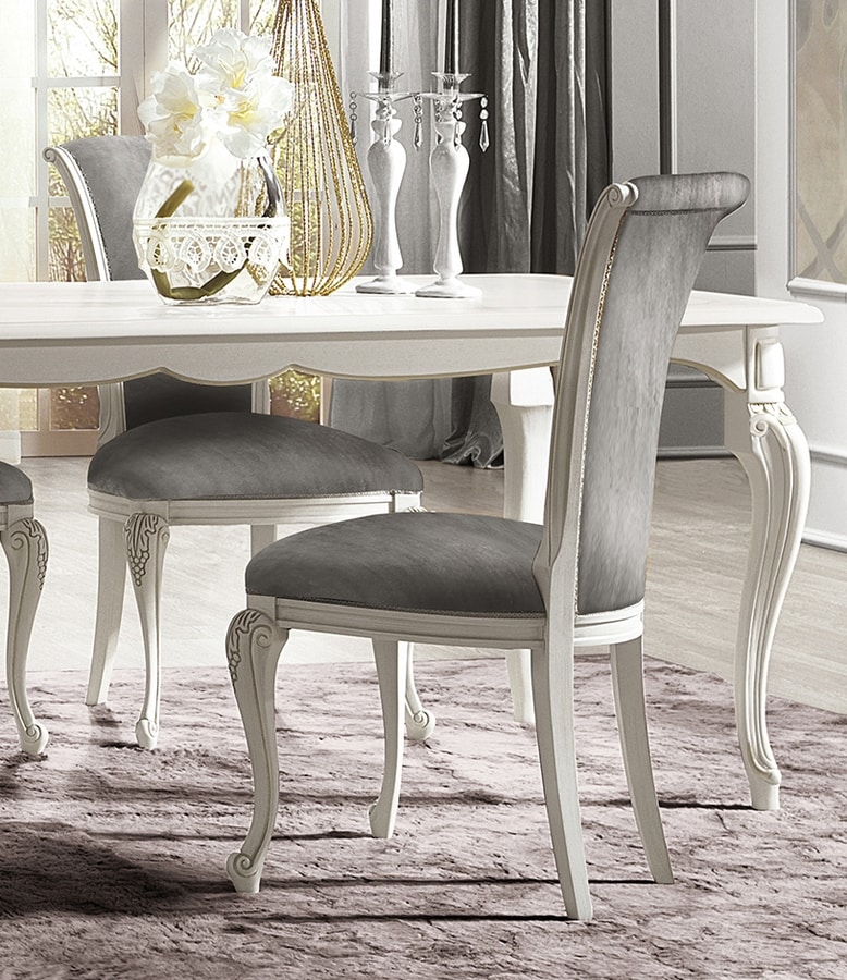 Puccini Art. 7612, Upholstered dining chair