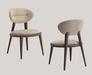 Ramon chair, Padded chair with tapered legs