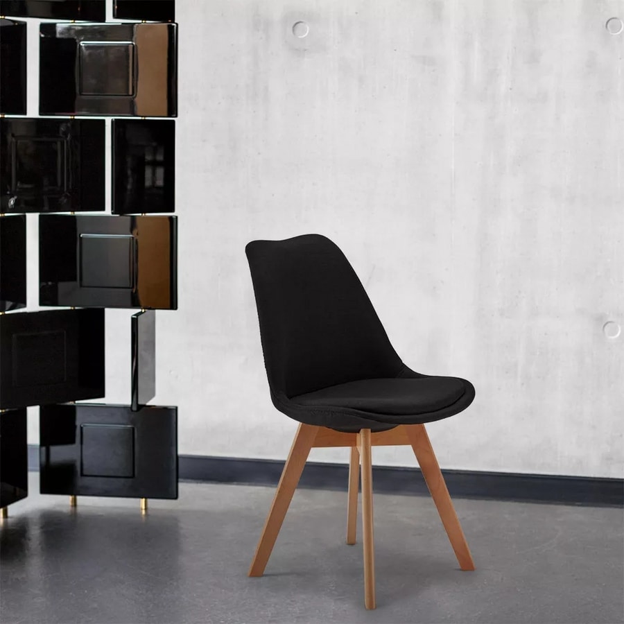 Nordic wooden chair hotsell