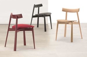 TZ 2201, Modern stacking chair in wood