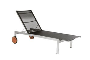 Adamas 5503, Sunlounger in seel and mesh