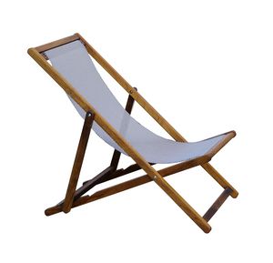 Deck chair IR, Folding wooden deck chair