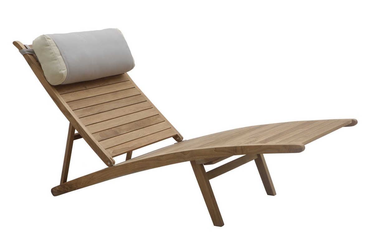 Savana 0512, Adjustable deckchair with leg rest