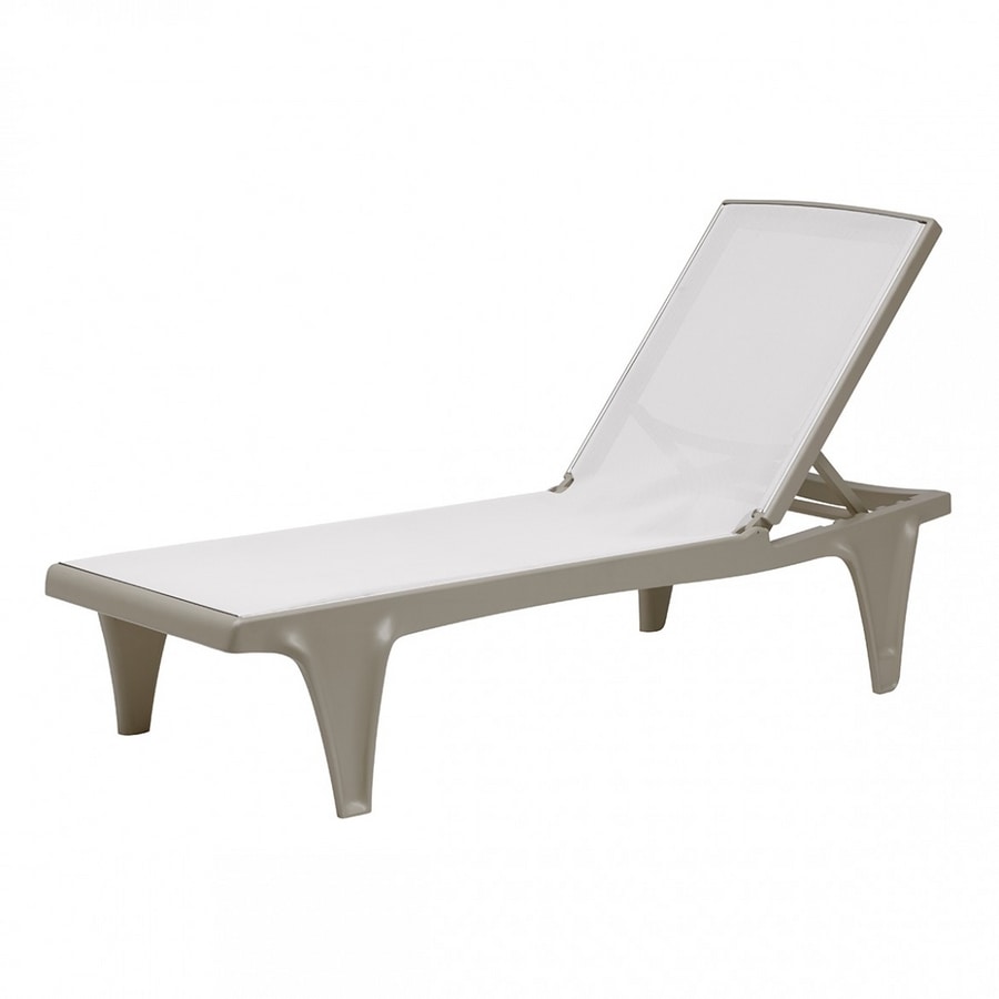 Tahiti, Sun lounger, with breathable fabric