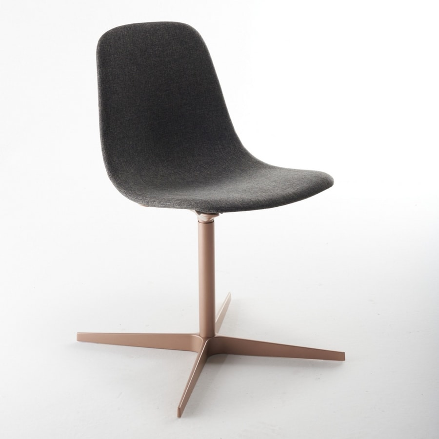 Coupé CR UP, Swivel chair in 4-spoke fabric