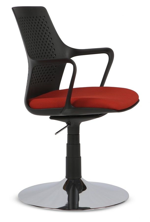 JOY 506, Swivel and height-adjustable chair