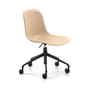 Mni Wood HO, Swivel wooden chair