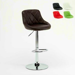 Adjustable kitchen bar stool Philadelphia - SGA052PHI, Padded high stool, easy to assemble