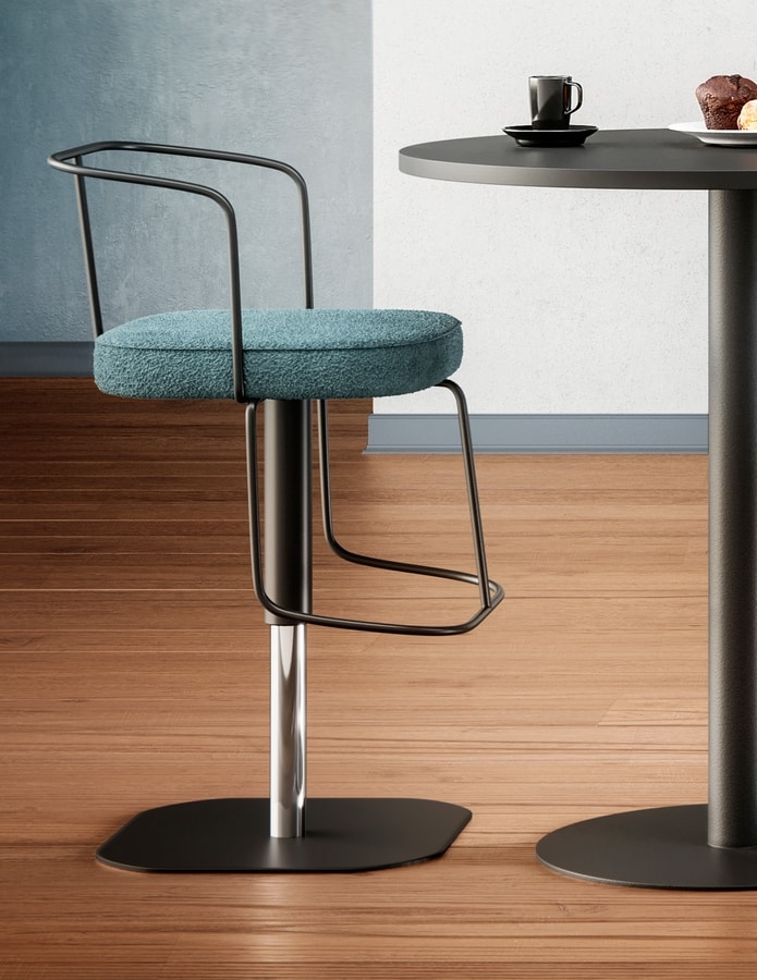 Bombo SG, Stool with swivel seat and adjustable in height