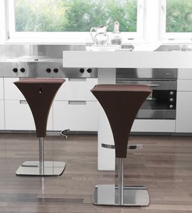 FLUT, Design stool, swivel and adjustable in height