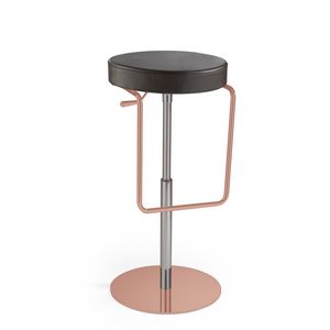 Tuck SG, Stool with round seat, adjustable in height