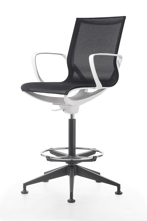 Key Line stool, Swivel stool for office