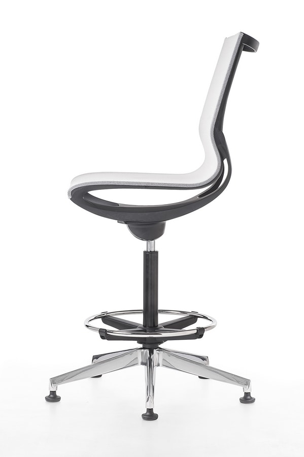 Key Line stool, Swivel stool for office