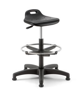 Smile 03, Swivel and height-adjustable stool