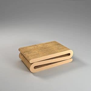 SANDWICH, Design small table, made of cardboard