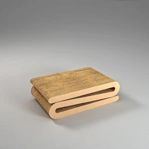 SANDWICH, Design small table, made of cardboard