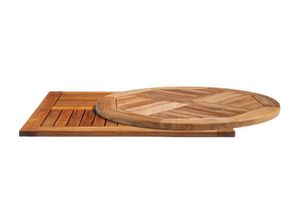 Teak, Solid teak wood table top