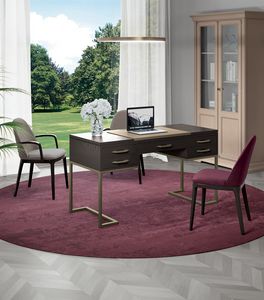 Art. 9267, Desk with rigorous shapes