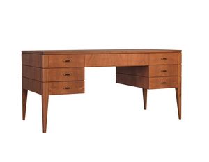 Flaminia 5051, Double-sided desk in cherry wood