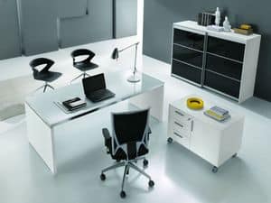 Odeon comp.3, Executive office desk, in classical and modern style