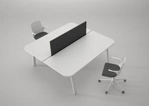 Atreo comp.6, Operative tables ideal for modern offices