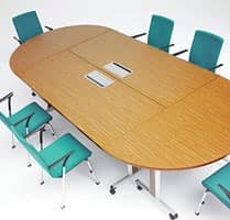 Configure-8 Flip Top, Folding table on wheels for conference rooms
