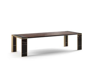 Desire, Contemporary dining table with an architectural presence