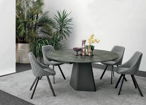 TAY 160 TA1F0, Table with porcelain stoneware top, extendable